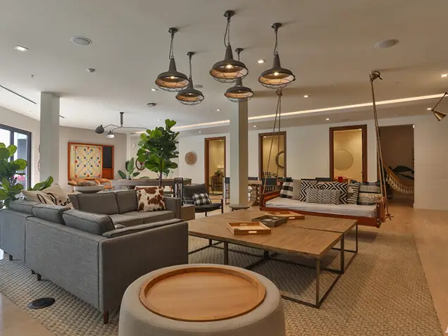 clubhouse interior